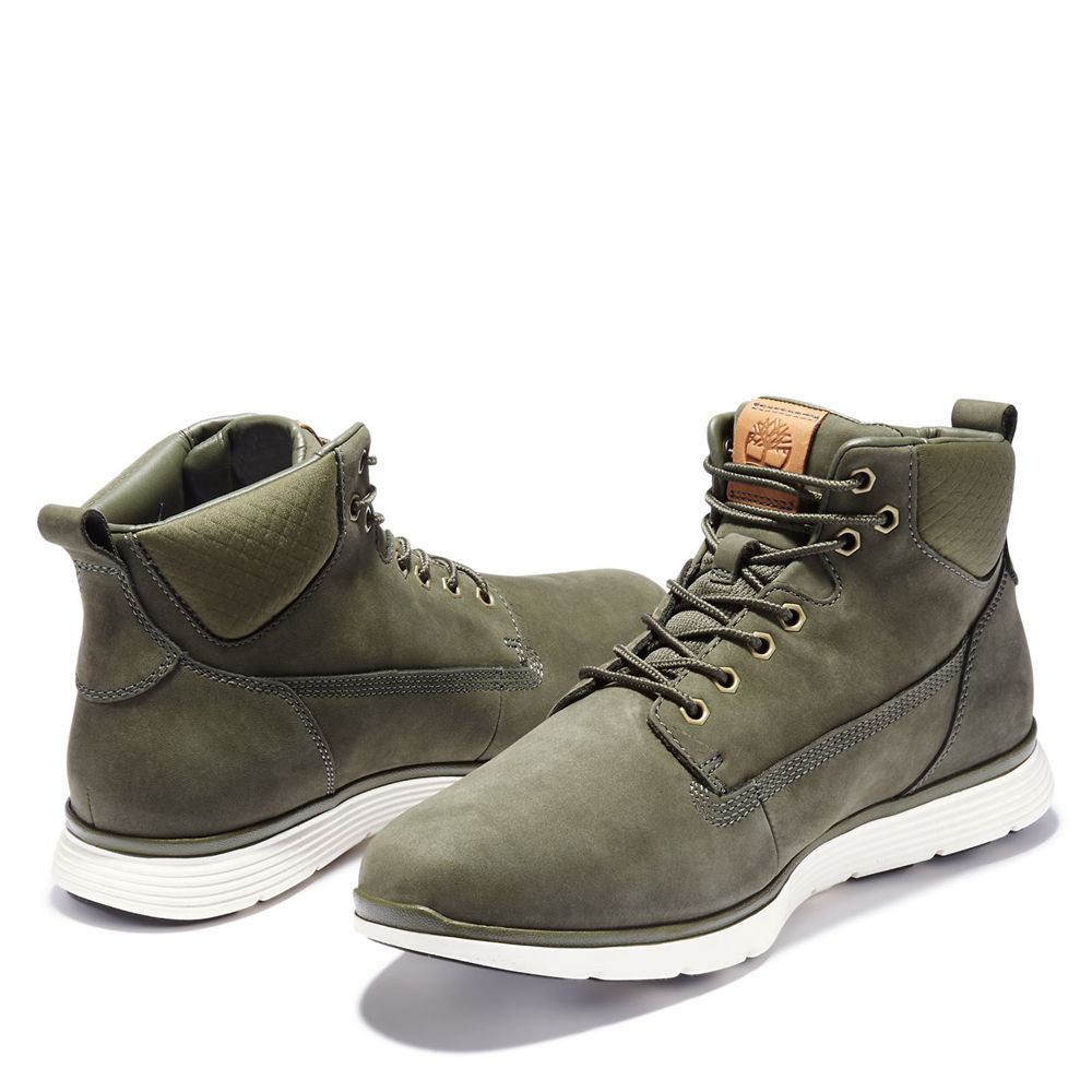 Zapatillas Timberland Hombre Killington Cuero Chukka Boots Verde Oliva - Chile PLU-015726